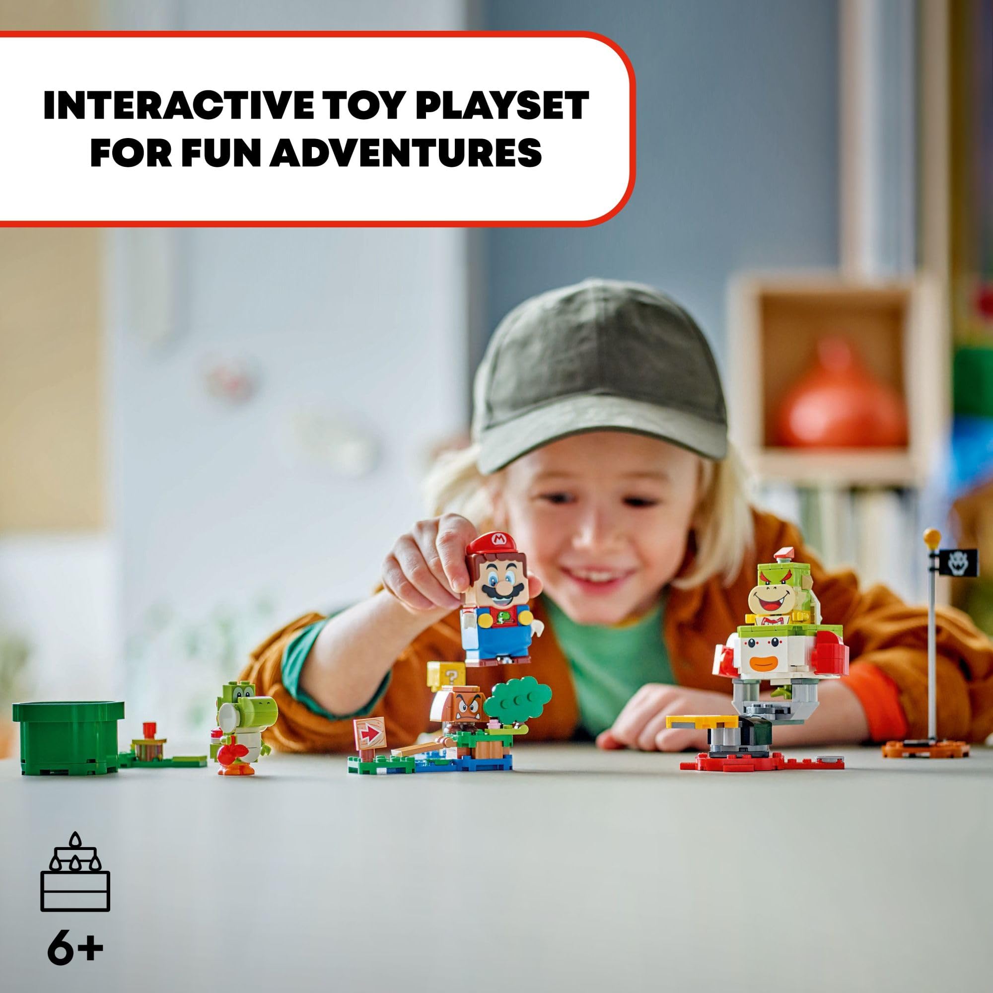 Amazon.com: LEGO Super Mario Adventures with Interactive Mario